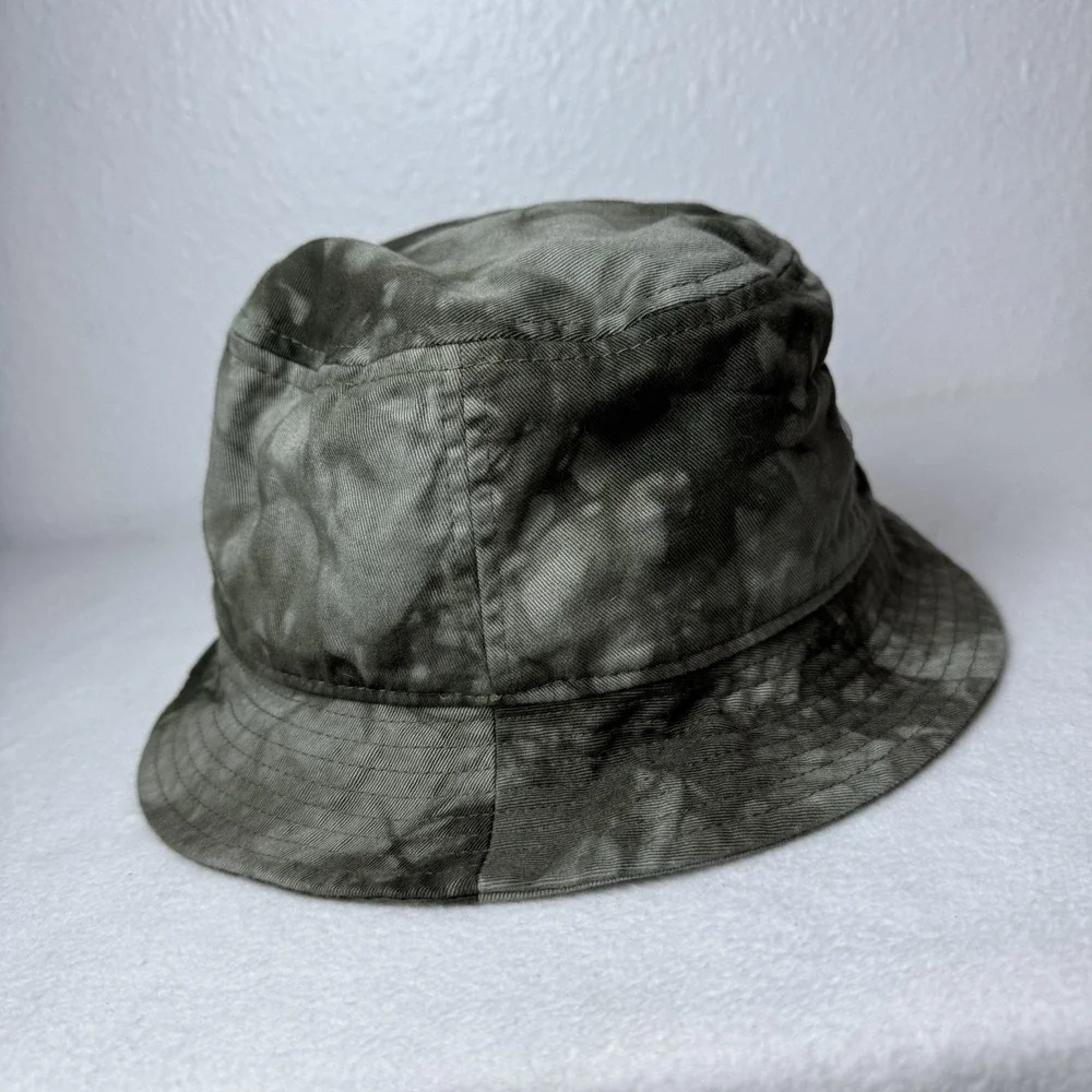 Nike Apex Tie Dye Bucket Hat Khaki Green Adults Size Small FB5386 325 Beach